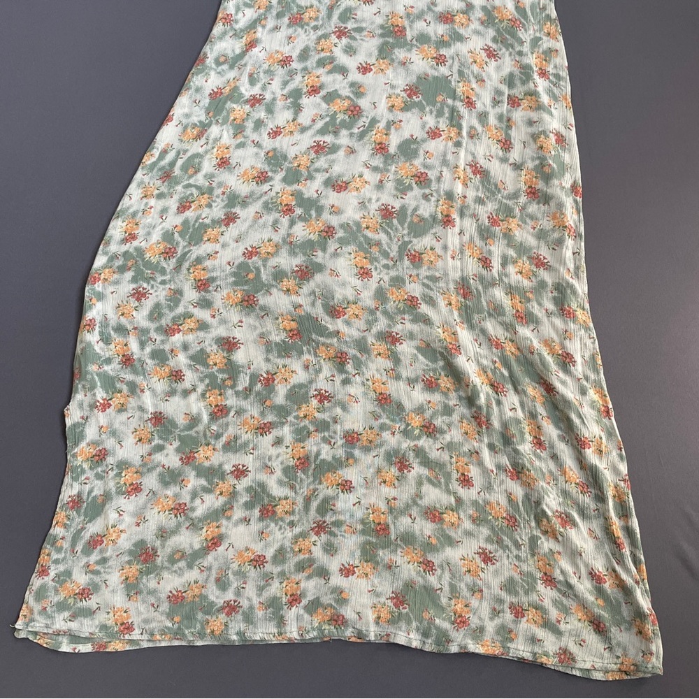 Rabbit Rabbit Rabbit Floral Maxi Dress - Green and Orange - Picture 4 of 11
